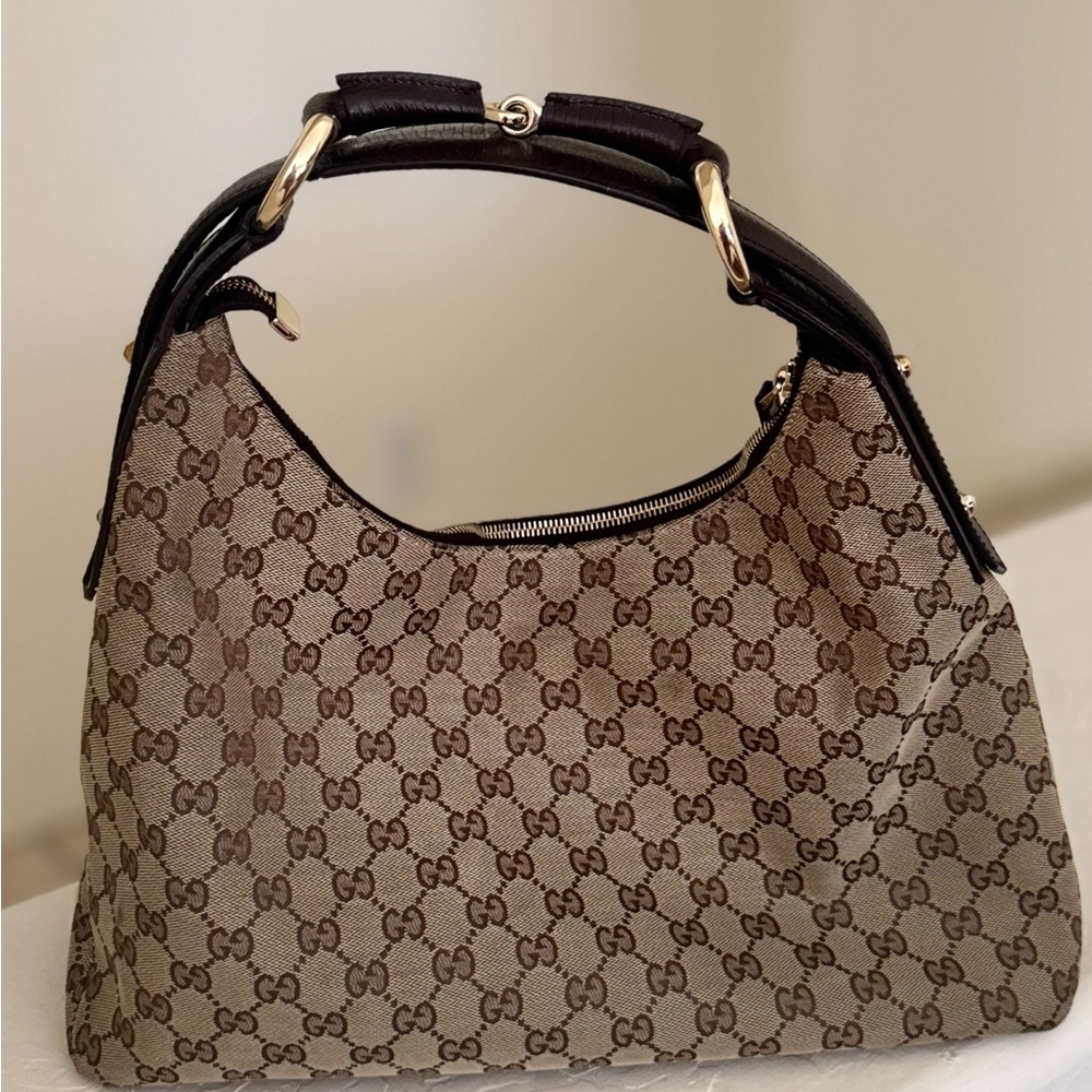 Small Gucci Horse Bit Shoulder Bag